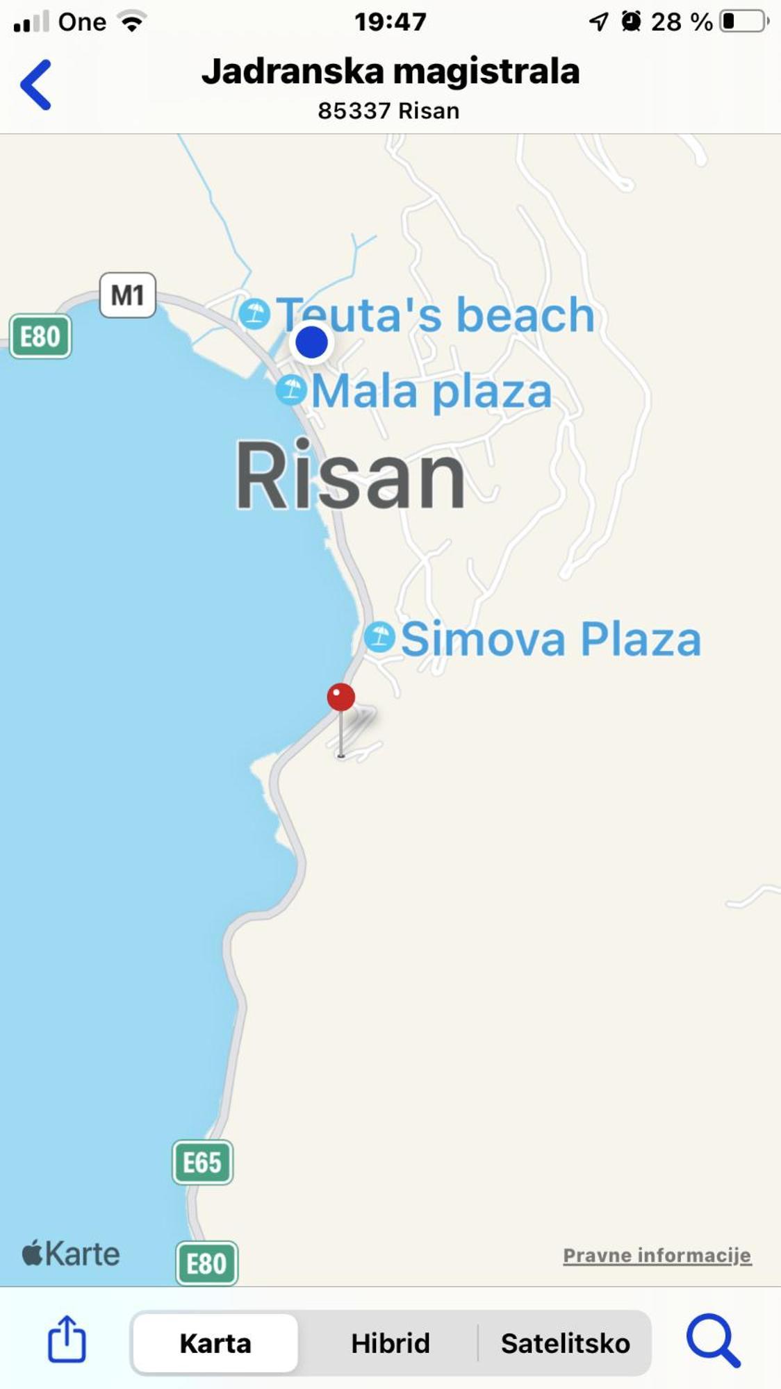 Apartments Sneza Risan Exterior foto